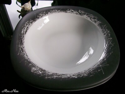 Rosenthal studio-line SUOMI Ardesia 4 x Suppenteller 26 cm ***1 A NEUWARE***