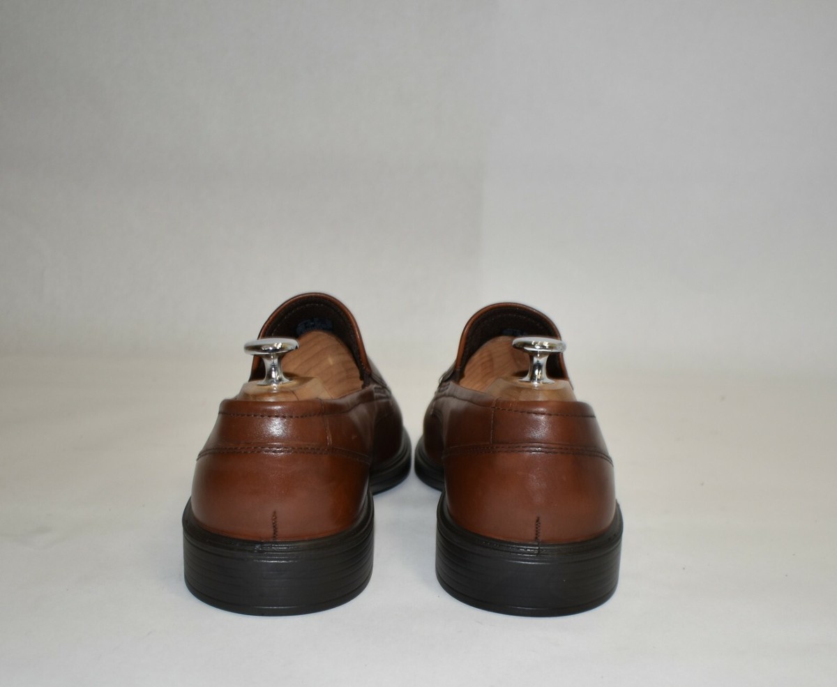 New ECCO Johannesburg Venetian Loafer Brown Leather Size 7  display picture 3