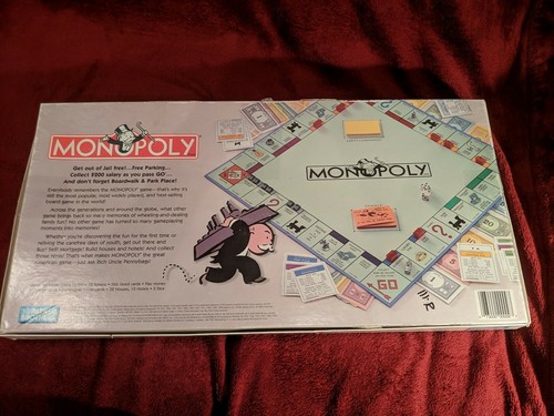 VTG Monopoly Board Game Parker Brothers 1985 No. 0009 Box 1996 Board Complete - Picture 10 of 10