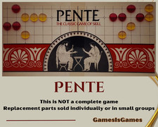 Board Game Parts:  PENTE, Parker Brothers, va...