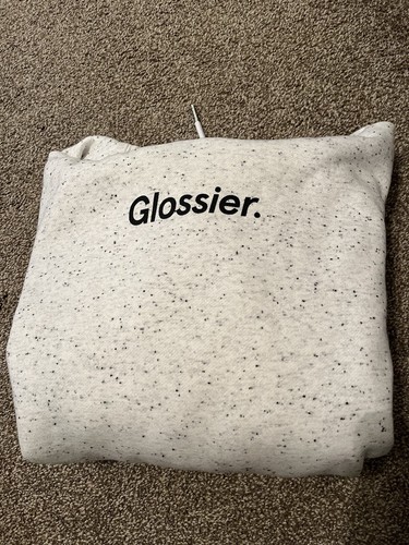 glossier- terrazzo hoodie