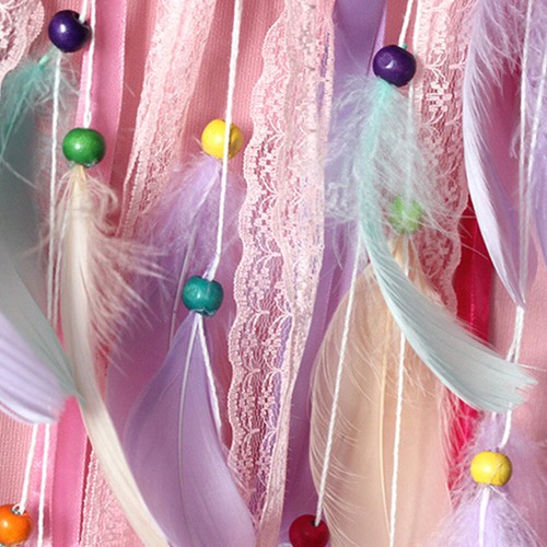 Kids Unicorn Dream Catcher Colorful Flowers Dreamcatcher Funny for Girls Bedroom - Picture 17 of 18