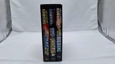 George's Secret Key Boxset (3 books) with Slipcase By Stephen Hawking's PB