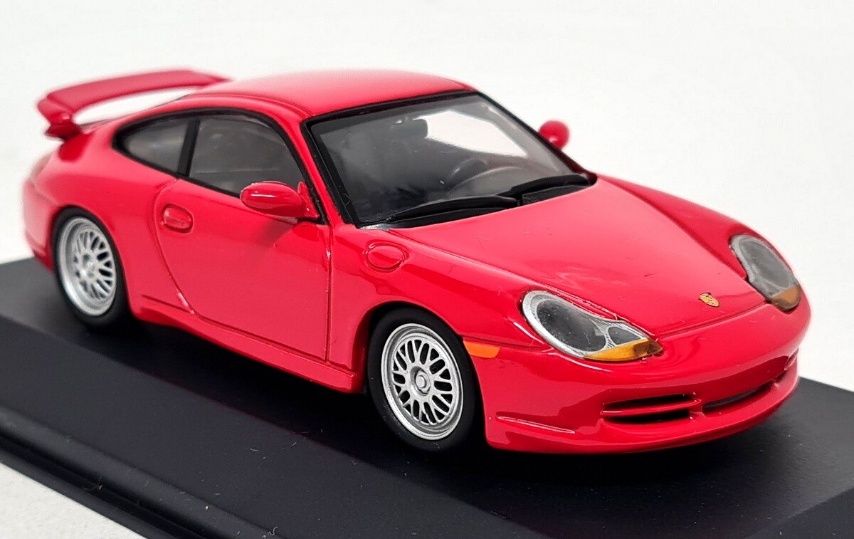 1/43 Minichamps 1999 Porsche 911 (996) GT3 Test Nürburgring (Red