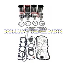 4HK1 4HK1T Engine Overhaul Rebuild Kit For Isuzu NPR NQR NRR 5.2L Hitachi New