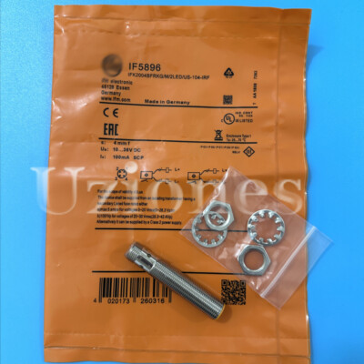 For IFM IF5896 Inductive Proximity Sensor Switch 10-36VDC 100mA 4mm NPN/PNP