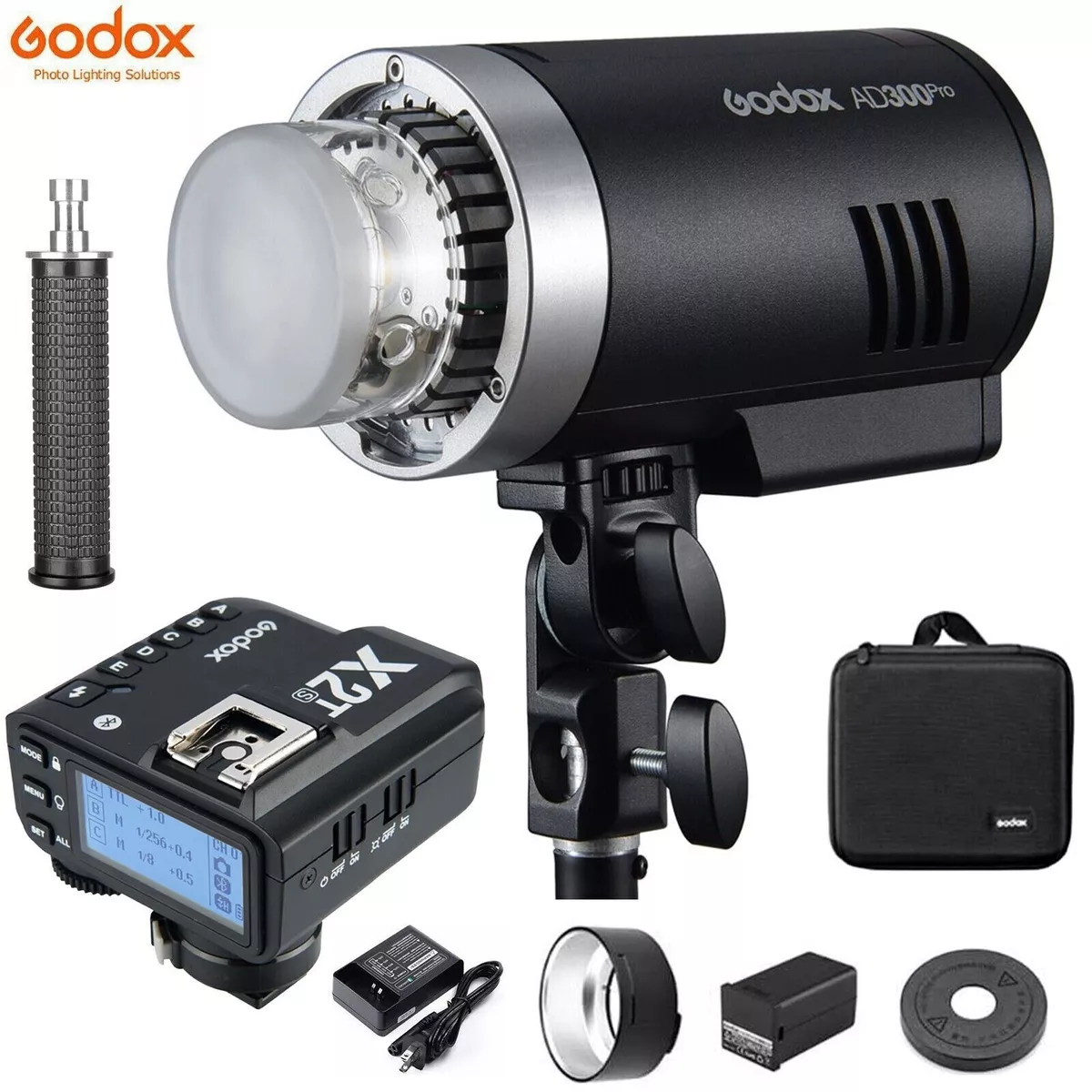 Godox AD300Pro AD300 Pro 2.4G Wireless TTL HSS Flash Lights Outdoor  Speedlite