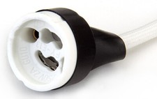 5 pcs Deltech GU10 Lamp Holder Socket Connector with 200mm Insulated Lead