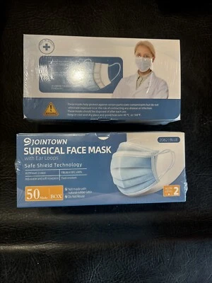 2 Packs Jointown Face Mask, Pack of 50 X 2