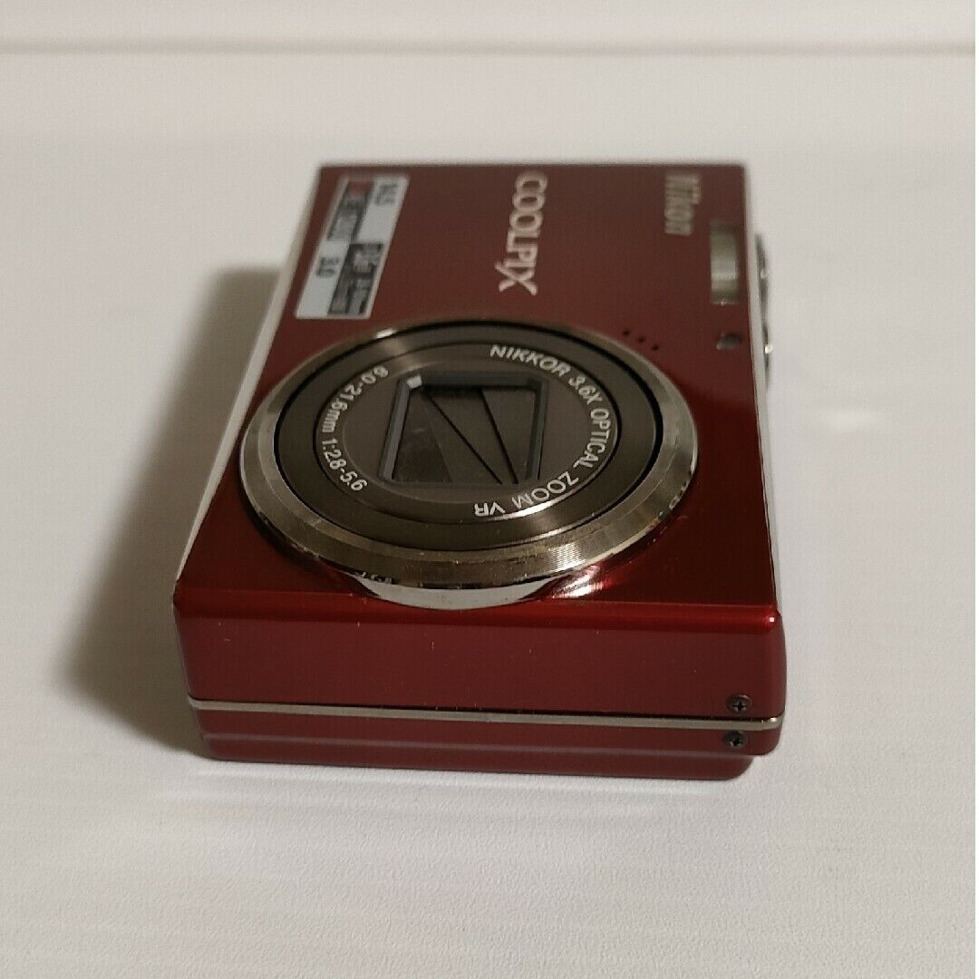 Nikon COOLPIX S710 Digital Camera Red Tested Working From Nikon COOLPIX S710 Digital Camera Red Tested Working From