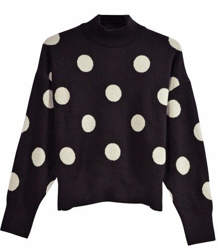 Dorothy Perkins Black White Polka Dot 