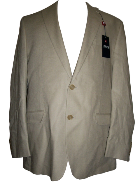 ralph lauren tan linen blazer