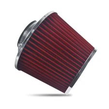 2.5" RED Performance High Flow Cold Air Intake Cone Replacement Dry Filter