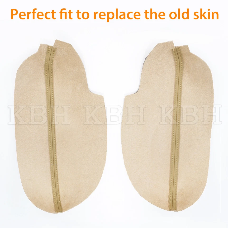 Se adapta a paneles de puerta delantera Acura TSX 2009 2010 2011-2014 reposabrazos cubierta de vinilo beige Foto 4 de 4