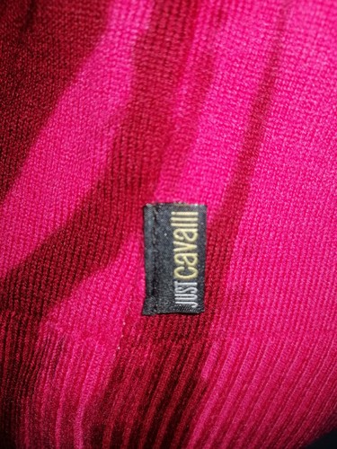 MAGLIA UOMO SCOLLO A V JUST CAVALLI COLOR ROSSA TAGLIA 50 ITA L INTERNAZIONALE - Foto 5 di 10