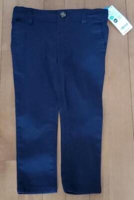 Toddler Boys Girls CARTER'S Navy Blue Trousers Chino Pants Size 2T 3T 4T 5T NWT