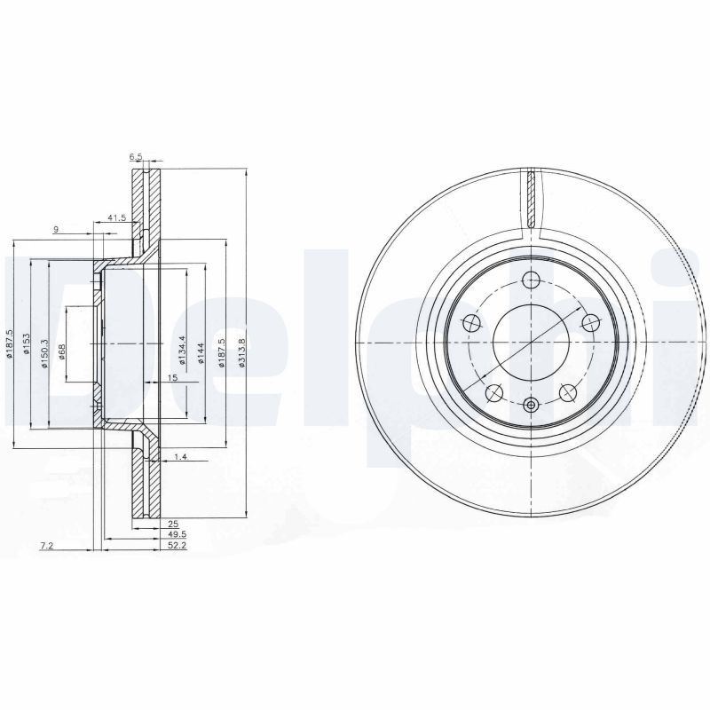 Disques de frein Audi A6 C5 2.4 essence et A6 C6 2.0 TDI berline