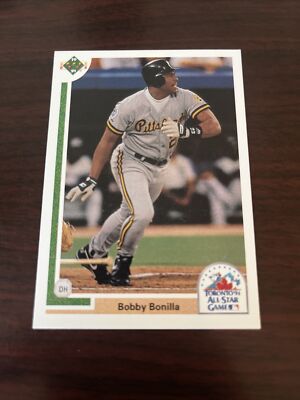 1991 Upper Deck Final Edition Bobby Bonilla #99F Pittsburgh Pirates
