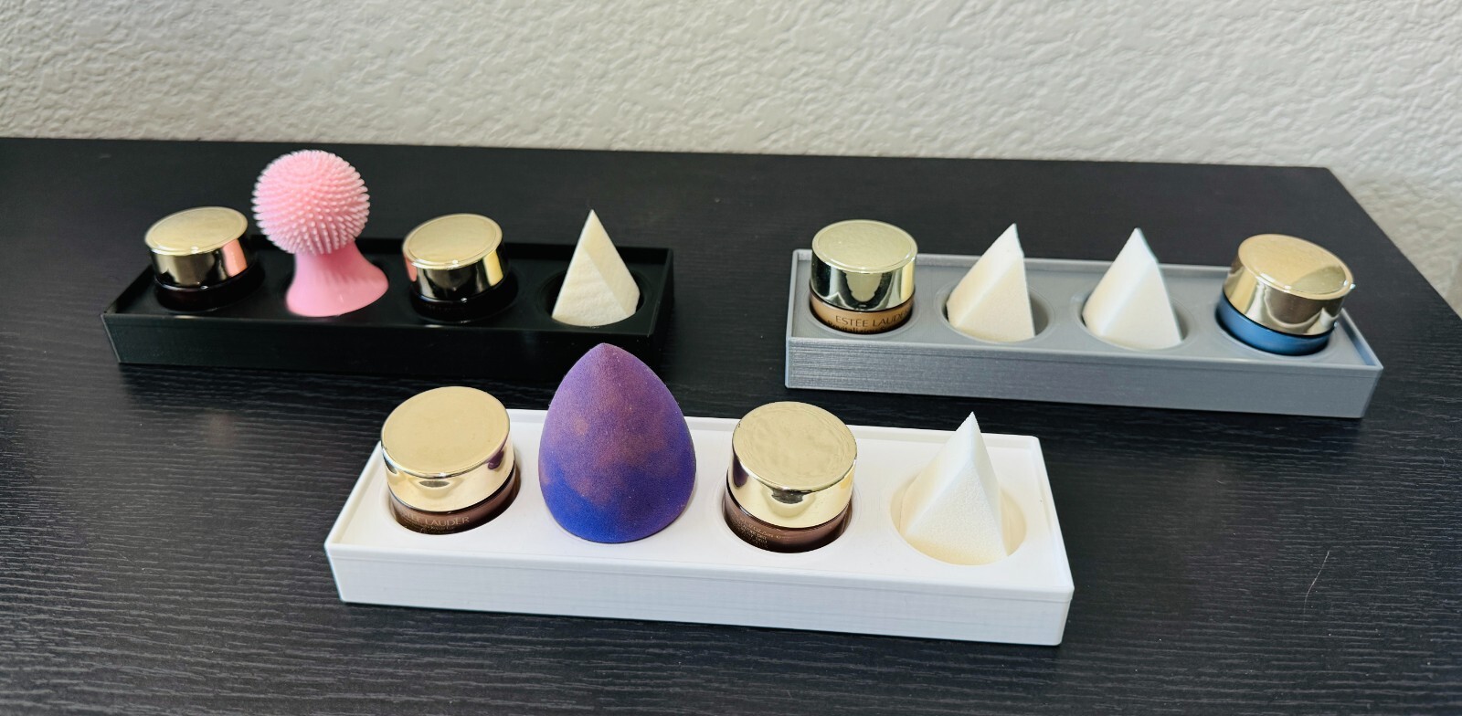 3D Printed Beauty Blender Sponge Holder | Makeup Product Organizer | Home Decor