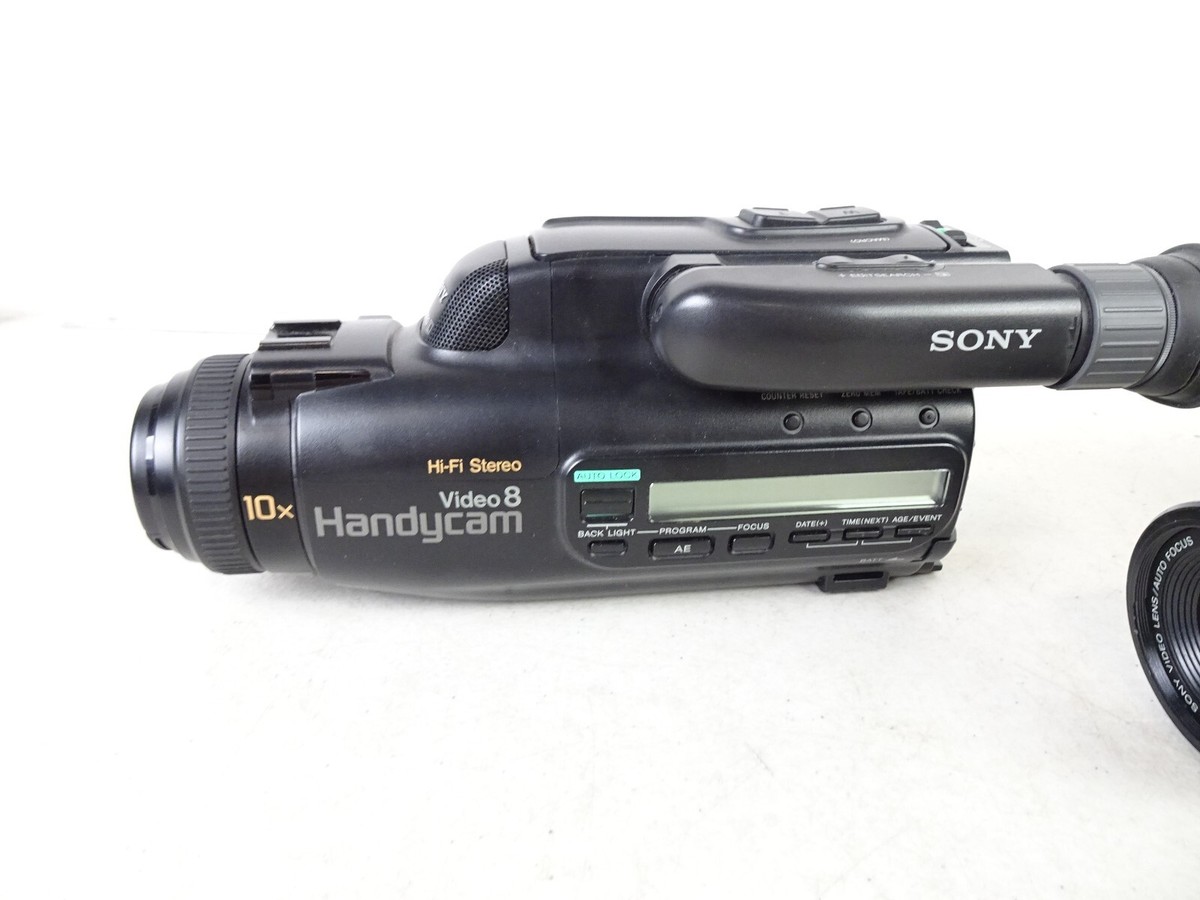 SONY Video8  Handycam  CCD-TR313  ③ Sony Handycam Video8 Camcorder CCD-FX 435 Accessories & Bag