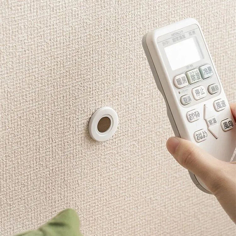 5Pcs Hooks Wall Mount Remote Control Invisible Holder