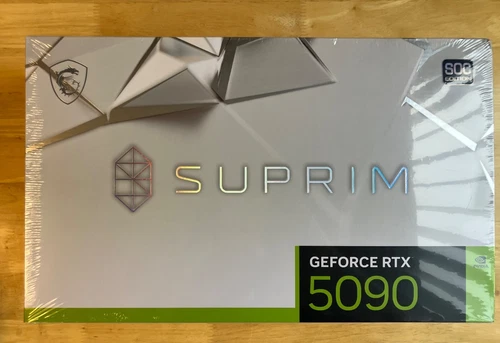 MSI Suprim GeForce RTX 5090 32G GDDR7 SURPIM SOC - Brand New