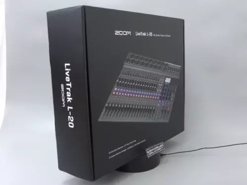 Zoom LiveTrak L-20 Digital Mixer Live Mixer Multi-Track Recorder Japan NEW - Video 1 of 1