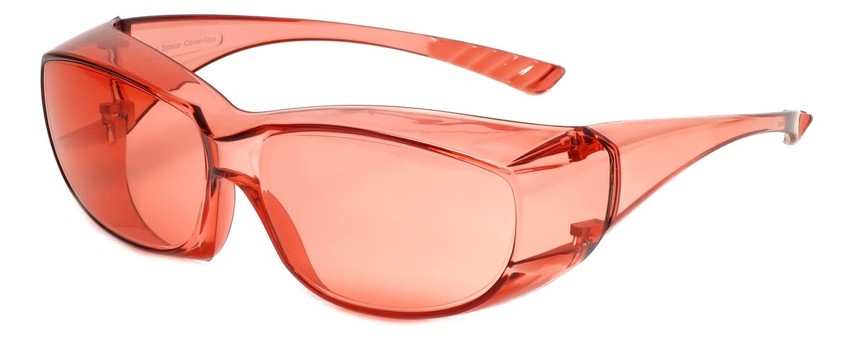 Calabria 6000 FL41 Pink Fitover Safety Glasses Migraine&Light