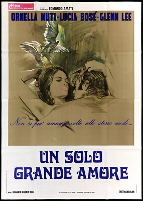 ONE GREAT LOVE POSTER ORNELLA MUTI 1972 THE LOVE AFFAIR MOVIE POSTER 4F
