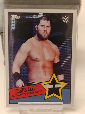 Curtis Axel Shirt Relic | Topps WWE Heritage 2015