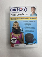 DR-HO'S Pain Relief Experts Neck Comforter Neck Traction Stretch BRAND NEW