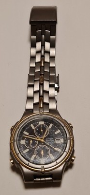Citizen Herren Armbanduhr Eco Drive Chronograph Titanium GN-4-S