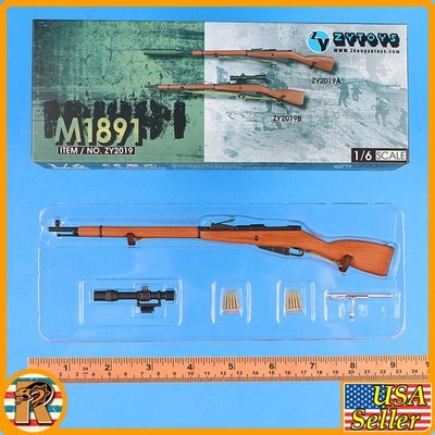 M1891 Mosin Nagant Sniper Rifle 2019B - 1/6 Scale Part - ZY Toys