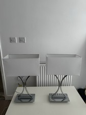 2x Dunelm Table Lamps