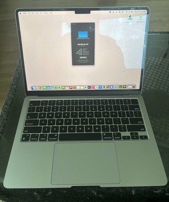 Apple MacBook Air 2022, 13'' M2 8GB RAM 256GB SSD Silver (AppleCare+ Dec 2026)