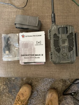 Stealth Cam Deceptor Max 2.0 Trail Camera STC-DCPTRX2 Set