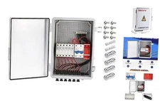  6 String Metal Solar Combiner Box, PV Combiner Box With15A Rated 6 Input
