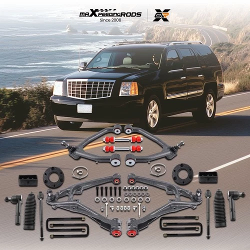 13x Front Control Arms w/Leveling Lift Kit for 07-13 Chevy Silverado Sierra 1500