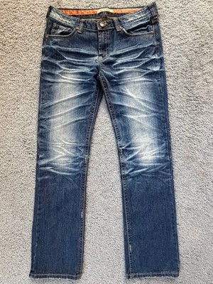 Double Steal Premium Denim Gallery Y2K Whiskered Jeans Japan XL (32'' W x 31''L)