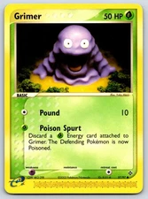 Grimer - Dragon 57/97 Yuka Morii e-Reader Pokemon Card NM
