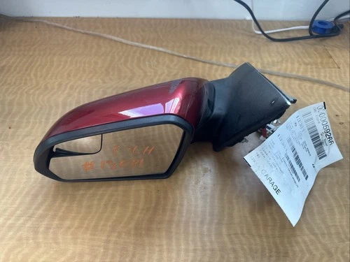 2015 Hyundai Sonata Left Side Mirror. Red