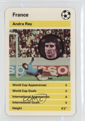 1978 Dubreq Top Trumps World Cup '78 Andra Rey 0q3