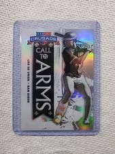 2024 Panini Crusade Call To Arms Leo De Vries Silver Prizm #23