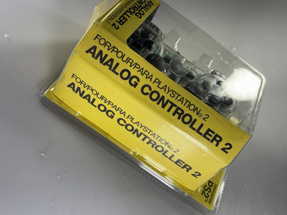 For PlayStation 2 Analog Universal Controller Clear Colored - New In Box NIB - Image 3 of 4