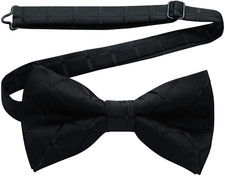 Bow Ties for Men Pretied Bowties Classic Formal Business Bow Tie Adjustable Tuxe