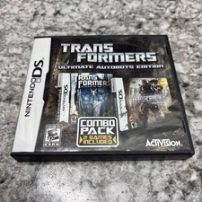 Activision Transformers Ultimate Autobots Edition Nintendo DS Combo Pack E10+