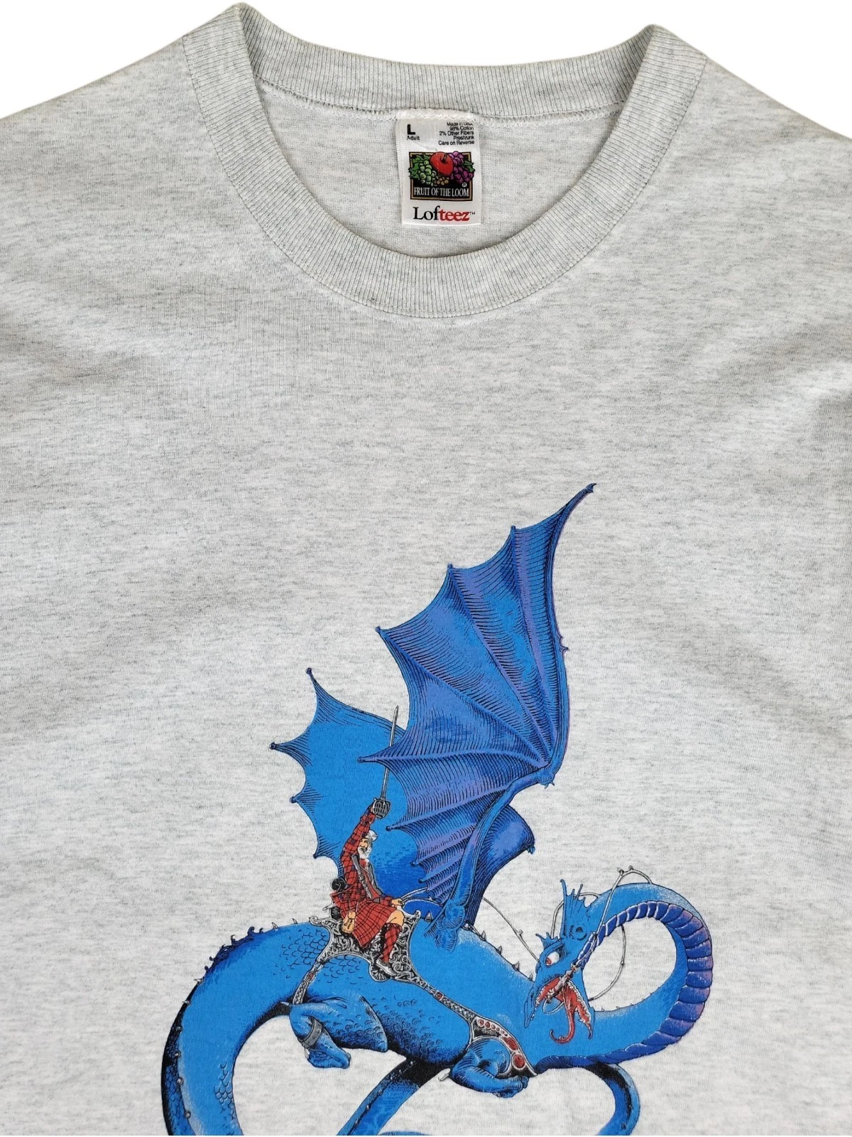 Rare Vintage Grenadier Models Employee Dragon Lords T-Shirt Men’s Large