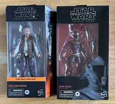 2 Star Wars Black Series Figures Doctor Evazan & Zorii Bliss New