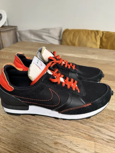 Nike DBreak Daybreak Type Black Team Orange DA4654 002 scarpe da ginnastica waffle UK 8 5