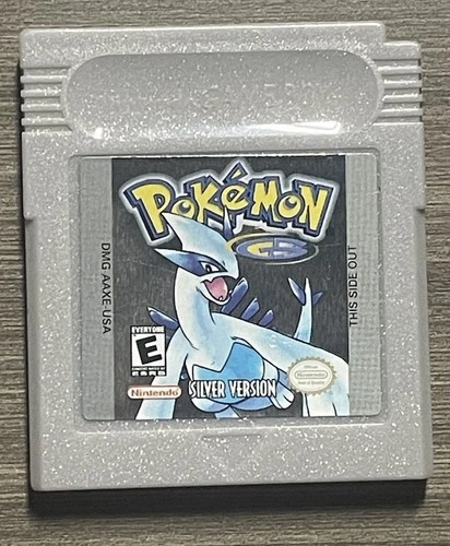 Pokemon Silver Version Nintendo Gameboy Authentic Cartridge TESTED, WORKS